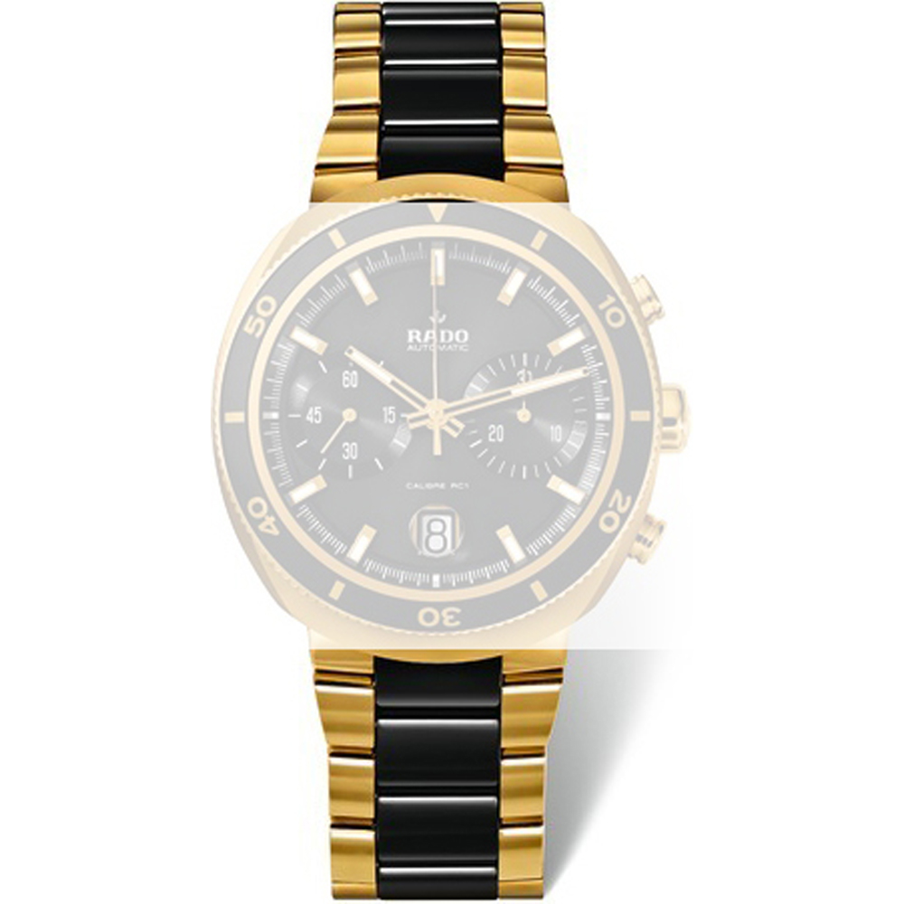 Rado straps 07.04697.10 D-Star Horlogeband