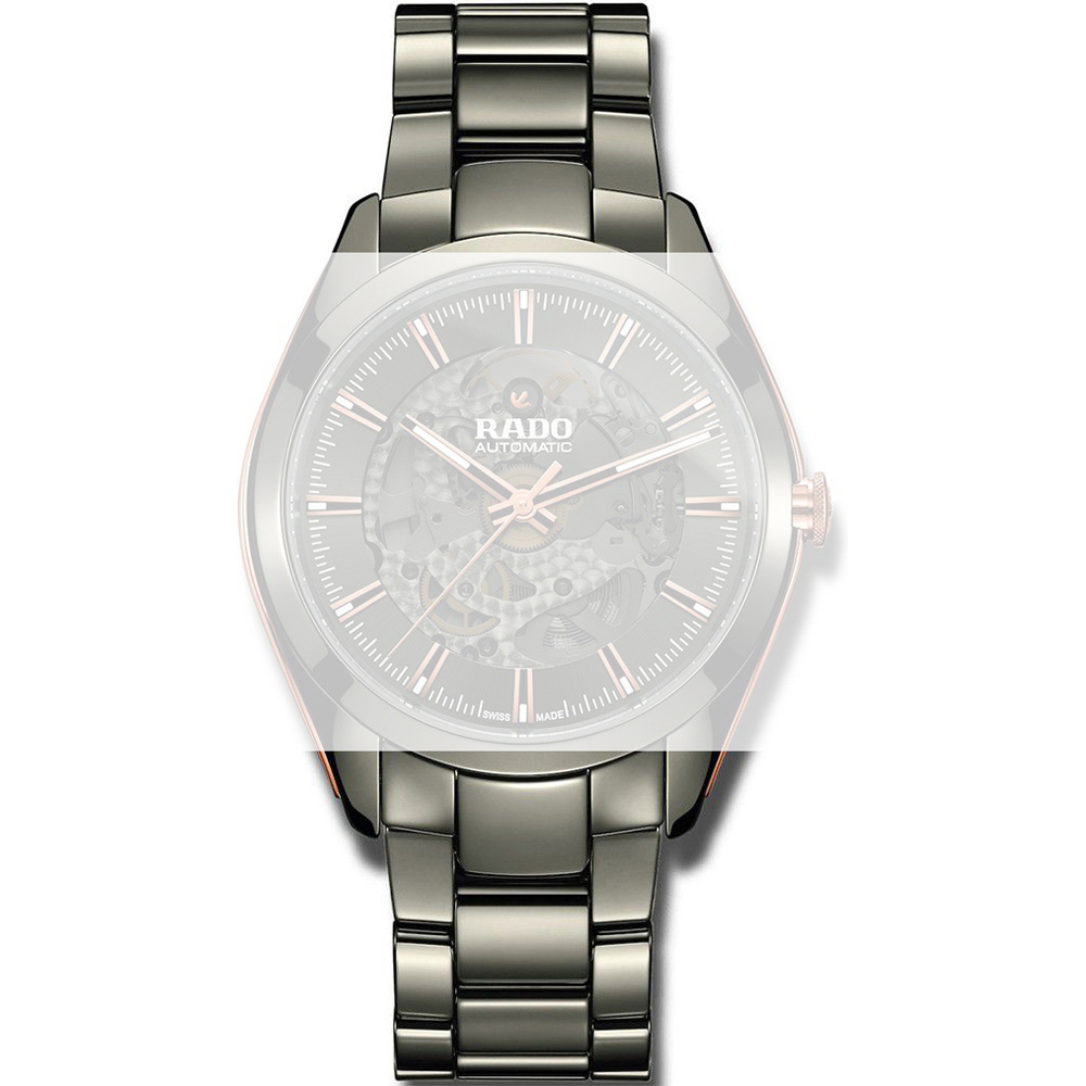 Rado straps 07.04971.10 HyperChrome Horlogeband