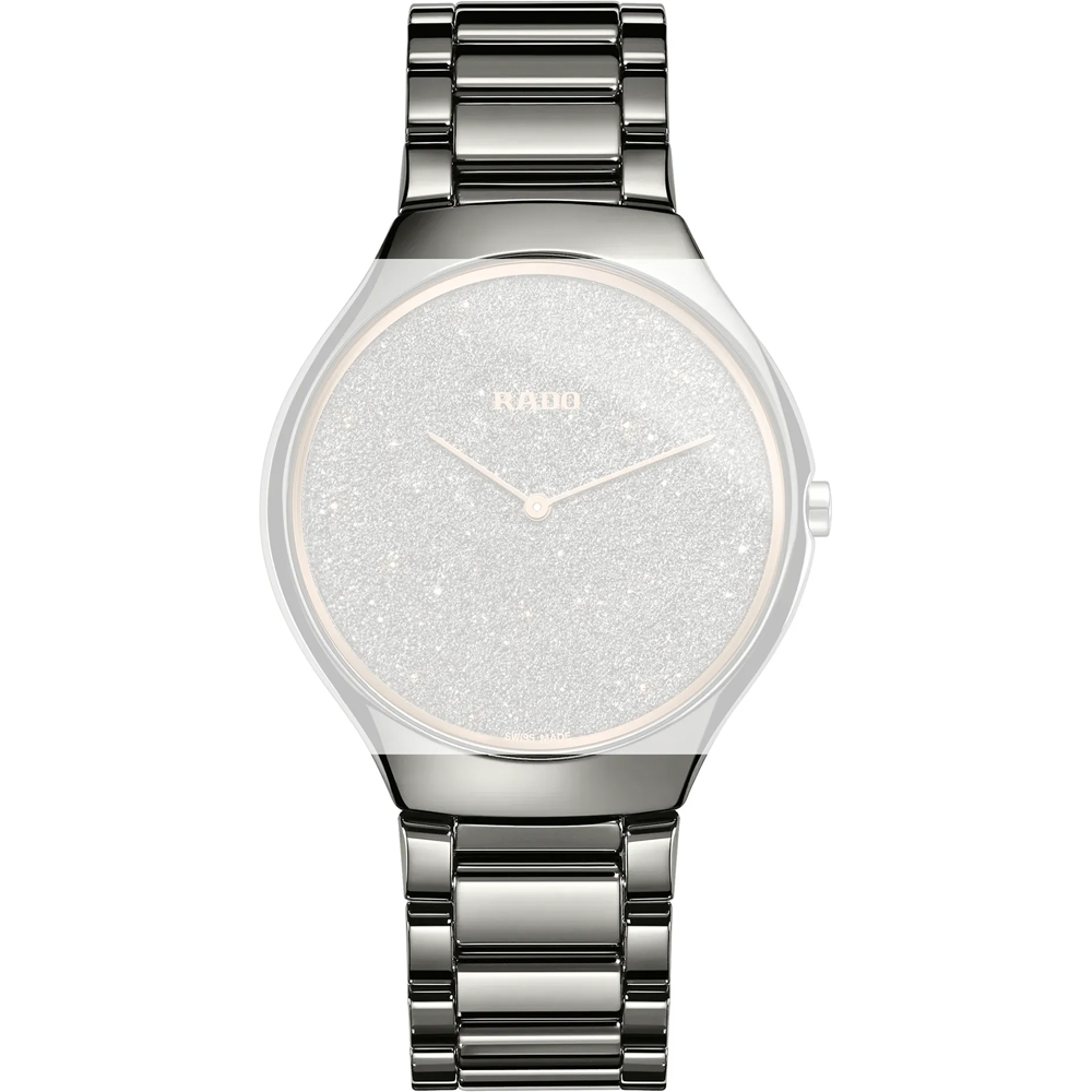 Rado straps 07.04957.10 True Thinline Horlogeband