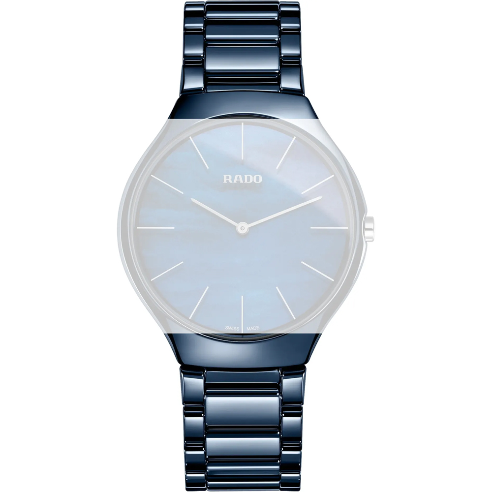 Rado straps 07.05041.10 True Thinline Horlogeband