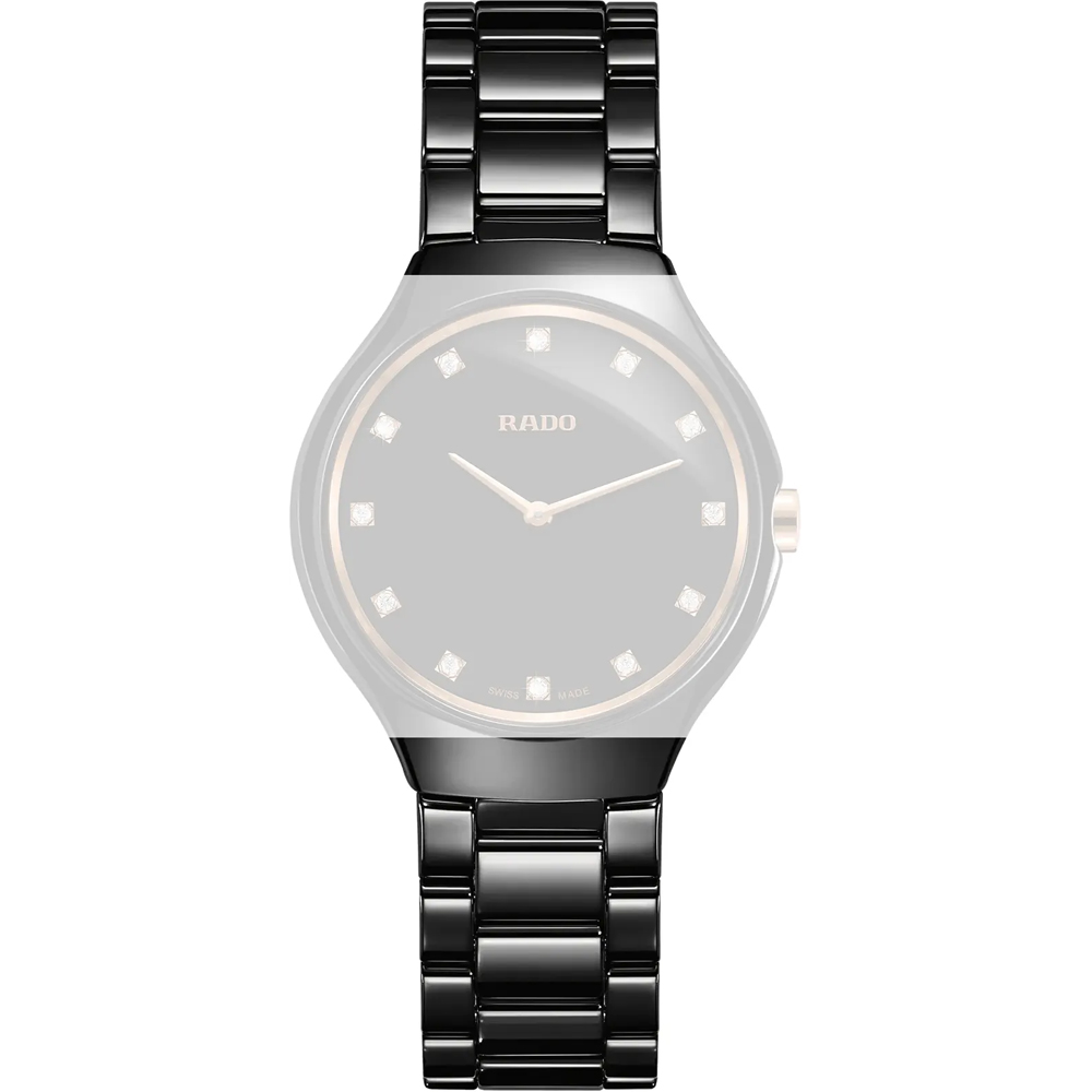 Rado straps 07.04952.10 True Thinline Horlogeband