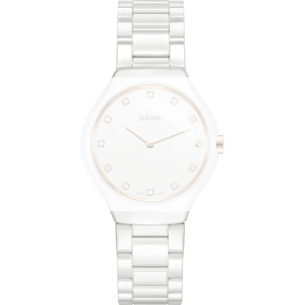 Rado straps 07.04953.10 True Thinline Horlogeband