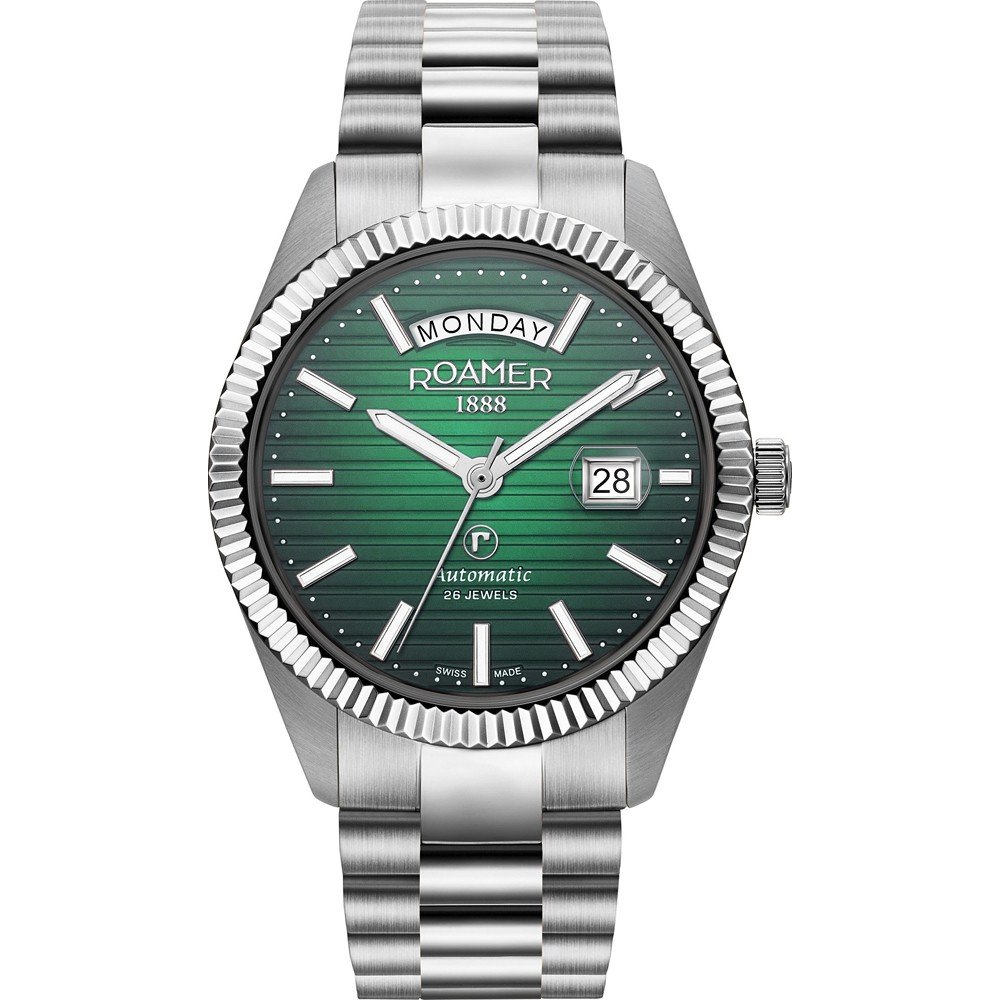 Roamer Primeline 981666-41-75-50 Primeline Daydate II Horloge