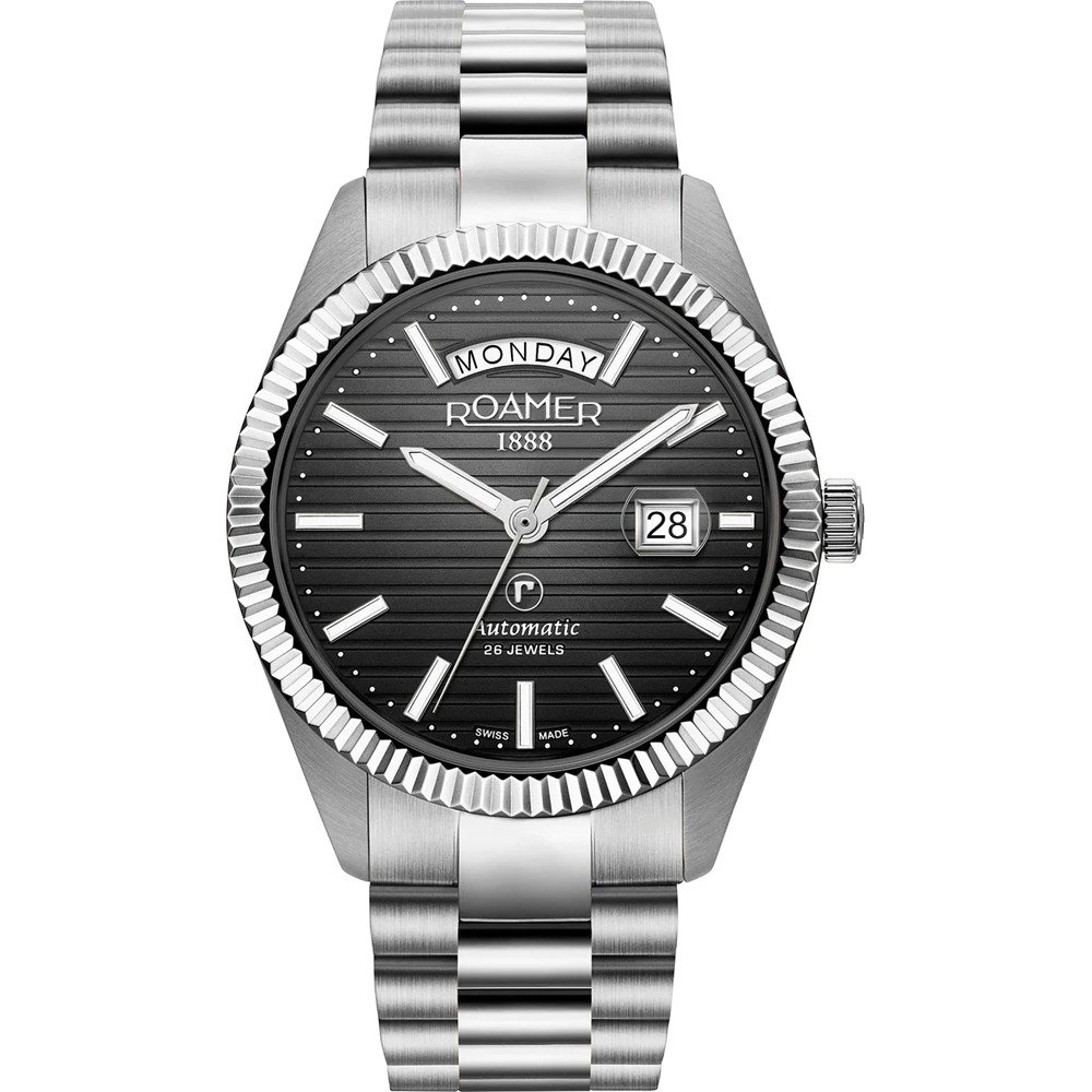 Roamer Primeline 981666-41-85-50 Primeline Daydate II Horloge