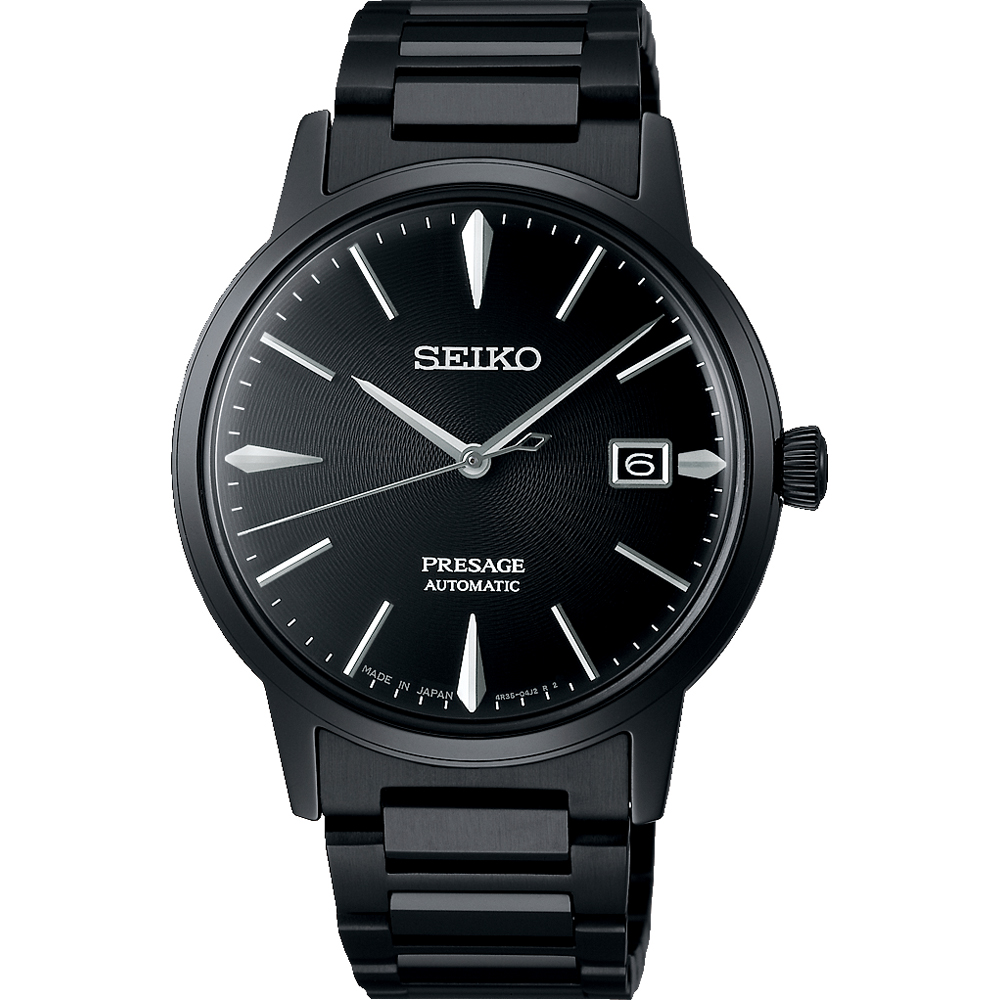 Seiko Presage Cocktail Time SRPJ15J1 Cocktail Time 'Black Velvet' Horloge