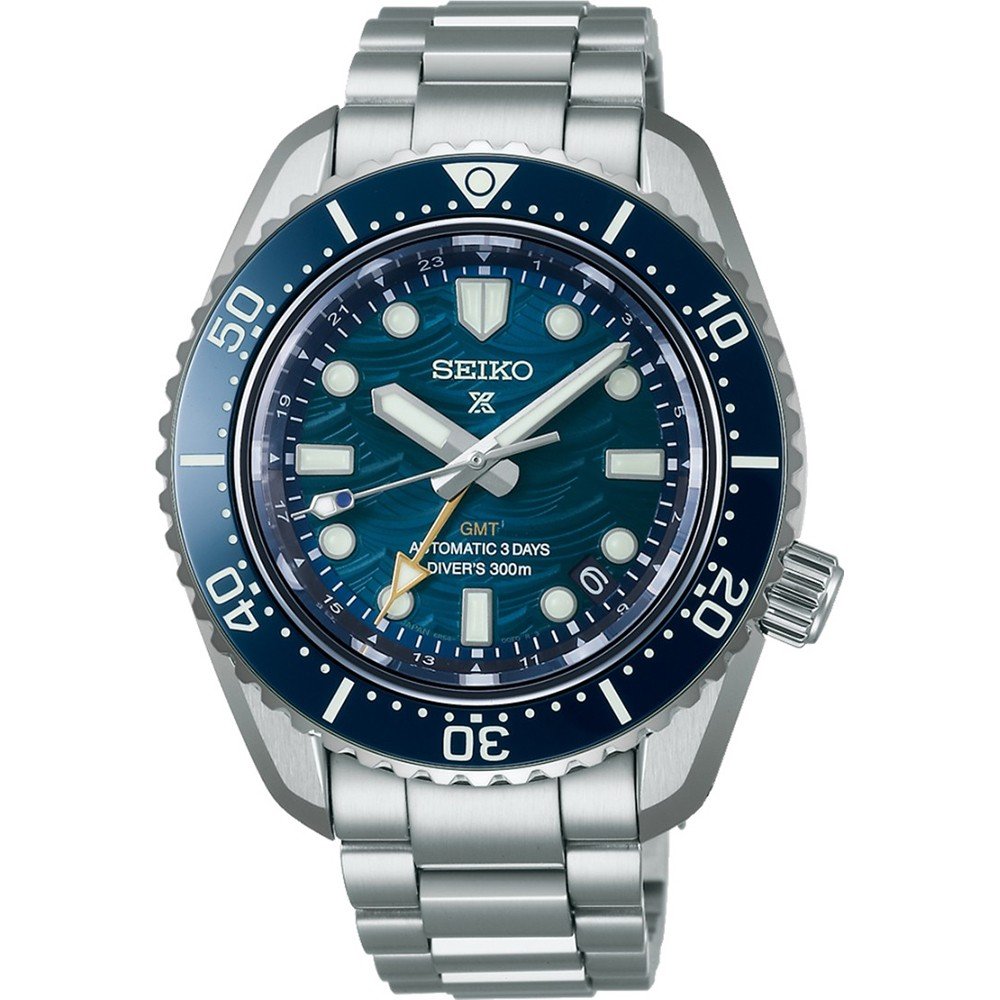 Seiko Sea SPB509J1 Prospex GMT 60th Anniversary Horloge