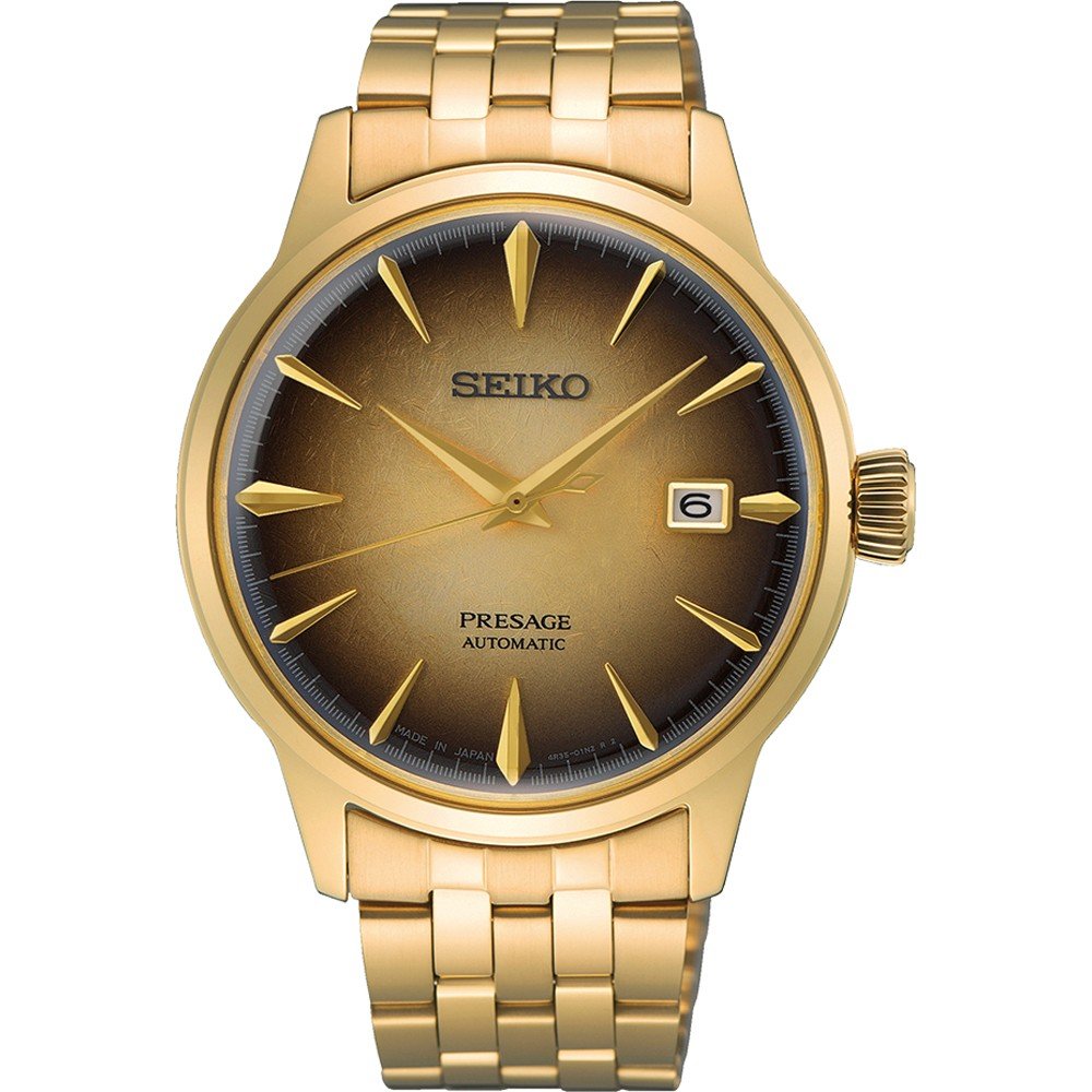 Seiko Cocktail Time SRPK48J1 Presage - Cocktail Time ‘Half and half’ Horloge
