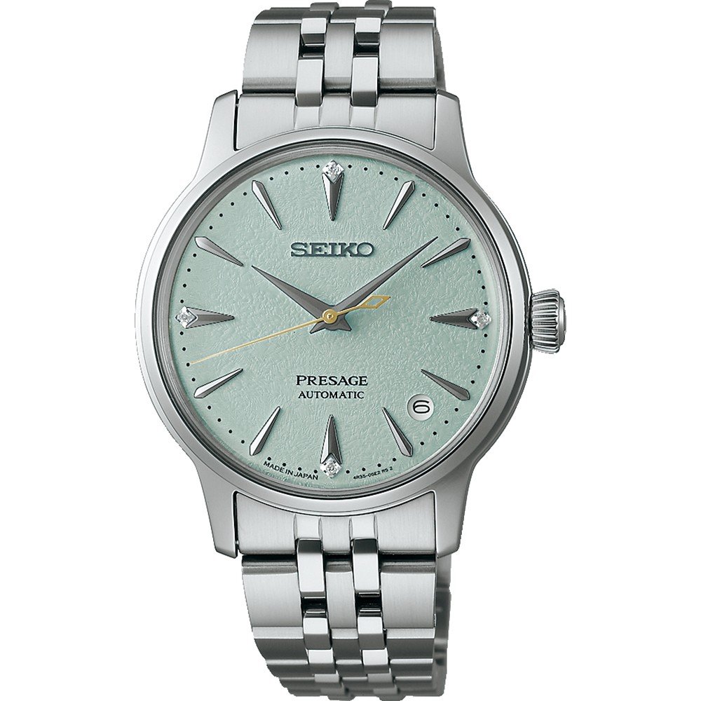 Seiko Cocktail Time SRPL63J1 Presage - Cocktail Time ‘Frozen Mojito’ Horloge