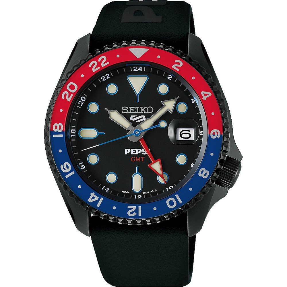 Seiko 5 Sports SSK047K1 Seiko 5 Sports X Pepsi Horloge