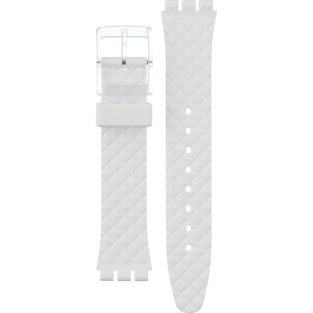 Swatch Plastic - Originals Medium (34mm) /Access/Solar/Musicall/Stop - G/SK/SL/SR/SS/SO28 AGE286 GE286 Whitenel Horlogeband