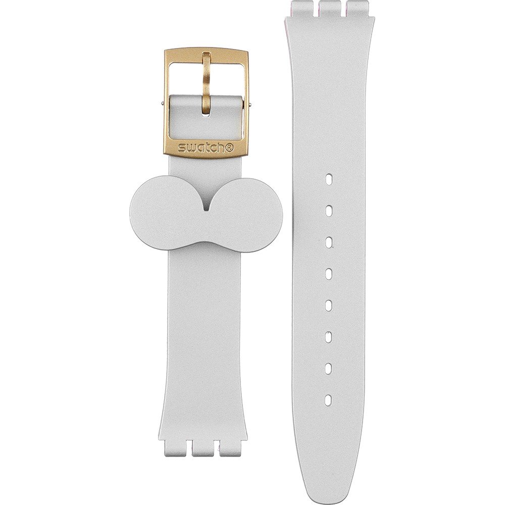 Swatch Plastic - Originals Medium (34mm) /Access/Solar/Musicall/Stop - G/SK/SL/SR/SS/SO28 AGZ327 GZ327 Cheese! Squeak Squeak! Horlogeband
