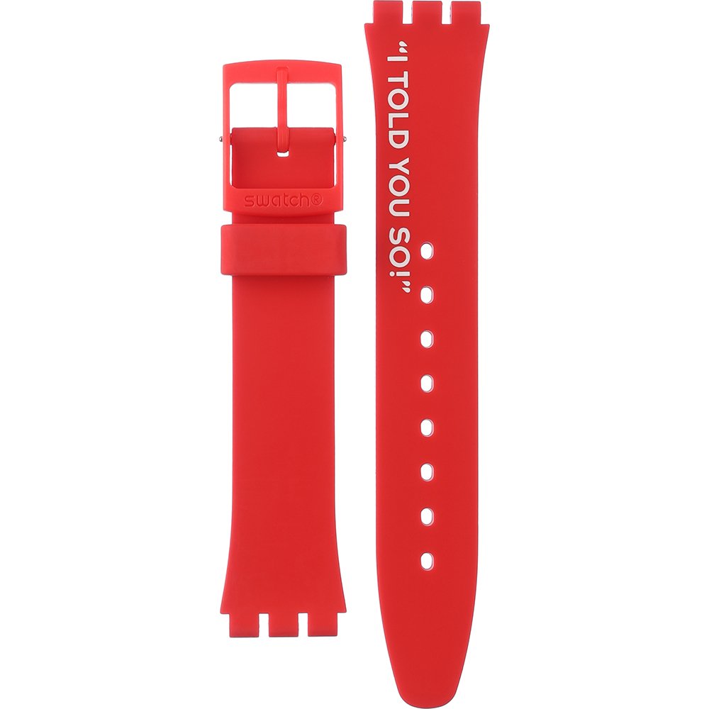 Swatch Plastic - Originals Medium (34mm) /Access/Solar/Musicall/Stop - G/SK/SL/SR/SS/SO28 AGZ713 GZ713 All about mom Horlogeband