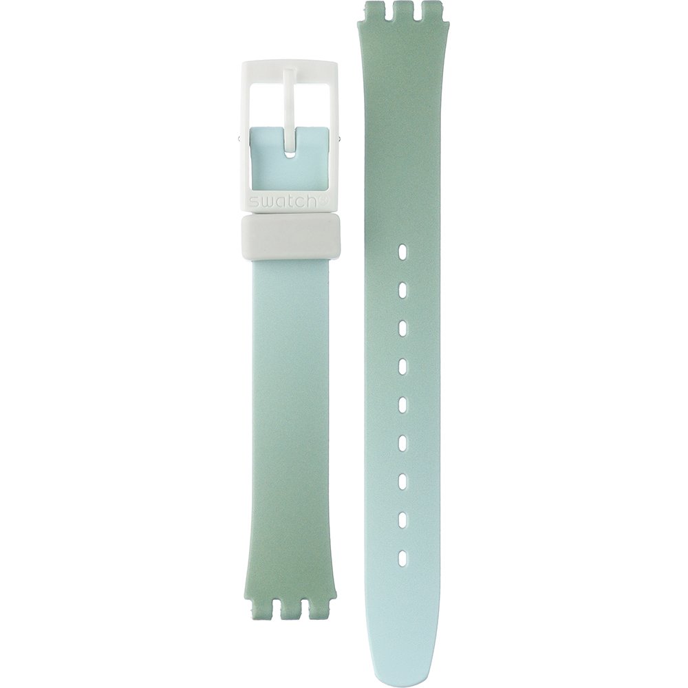 Swatch Plastic - Originals Small (25mm) - L ALG131 LG131 Serenity Of Sage Horlogeband