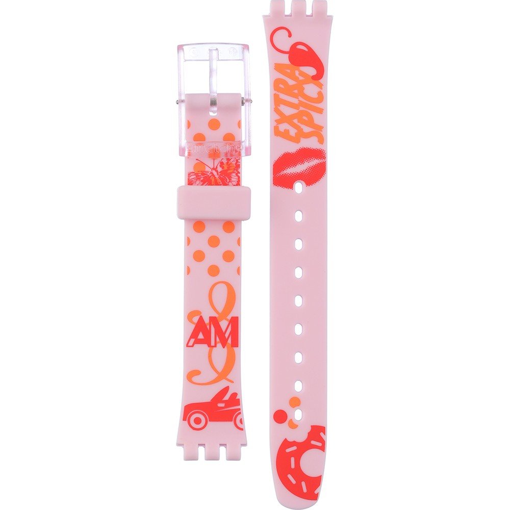 Swatch Plastic - Originals Small (25mm) - L ALP164 LP164 #Chillipassion Horlogeband