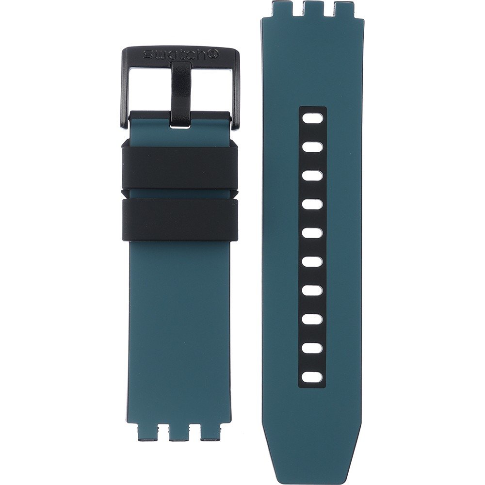 Swatch Plastic - BigBold - SB0/SO27 ASB03B107 SB03B107 Night Trip Horlogeband