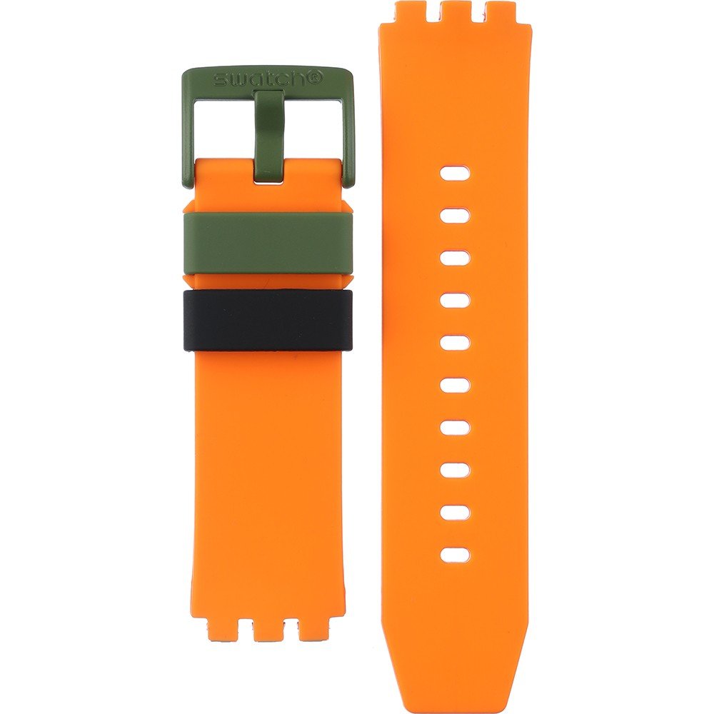 Swatch Plastic - BigBold - SB0/SO27 ASB03G107 SB03G107 Fall-iage Horlogeband