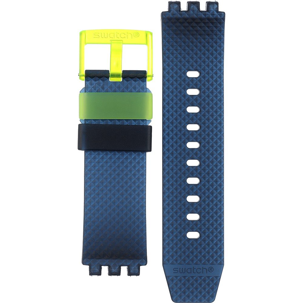 Swatch Plastic - BigBold - SB0/SO27 ASB06J100 SB06J100 Neon to the Max Horlogeband