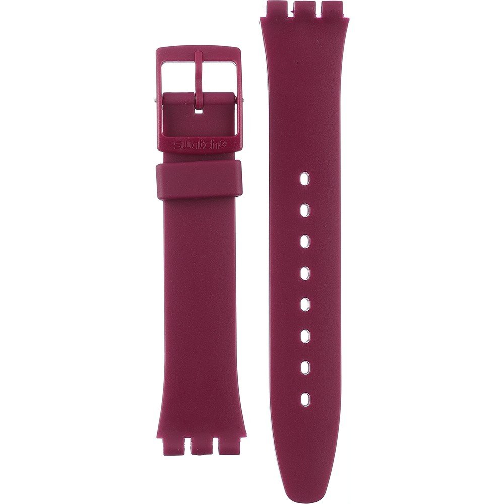 Swatch Plastic - Originals Medium (34mm) /Access/Solar/Musicall/Stop - G/SK/SL/SR/SS/SO28 ASO28R102 SO28R102 1983 Golden Shijian Horlogeband