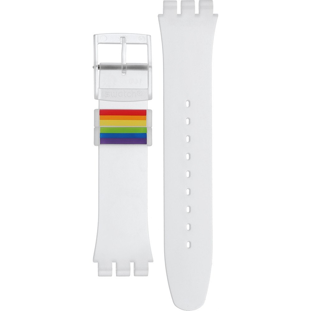 Swatch Plastic - Originals Large (41mm) SUO/SO29/SO32 ASO29K103 SO29K103 Alla Parata Horlogeband