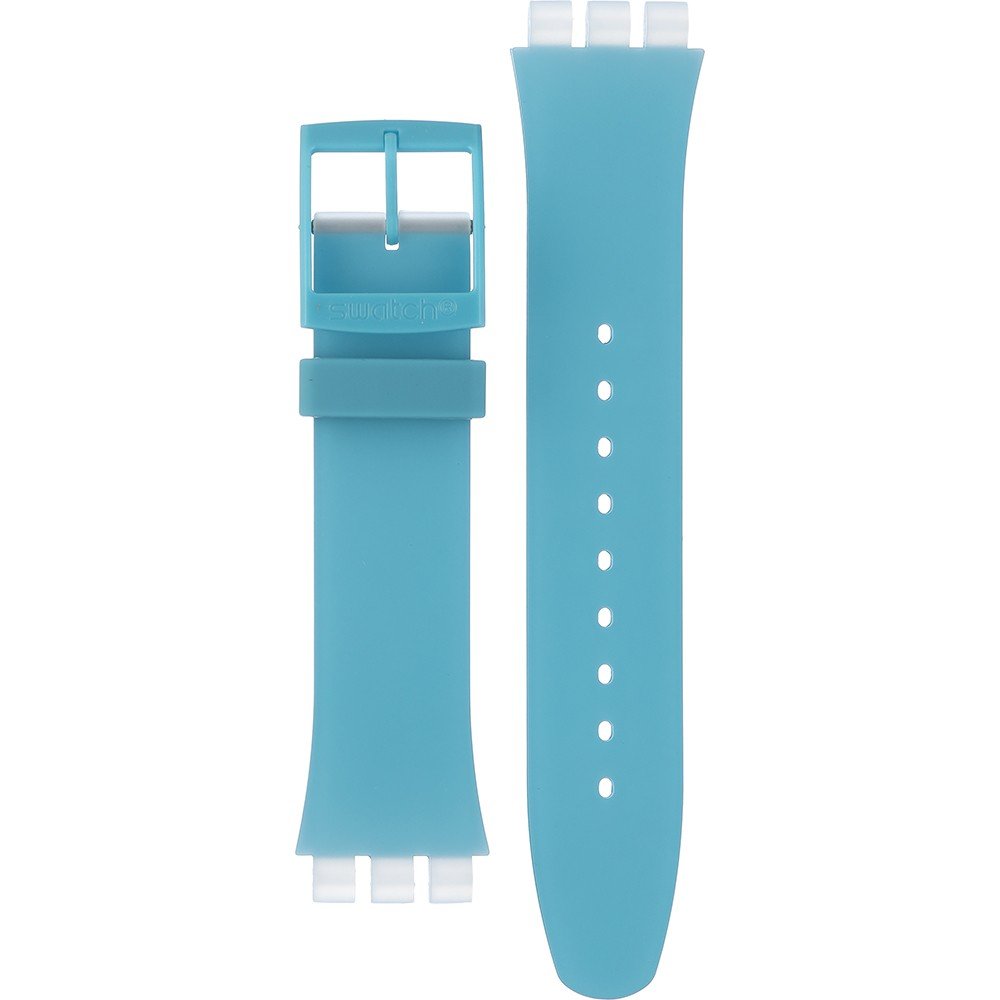 Swatch Plastic - Originals Large (41mm) SUO/SO29/SO32 ASO29K105 SO29K105 Blue Daze Horlogeband