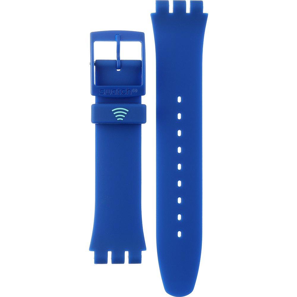 Swatch Plastic - Originals Large (41mm) SUO/SO29/SO32 ASO29N103 SO29N103 Blue Rings Pay! Horlogeband
