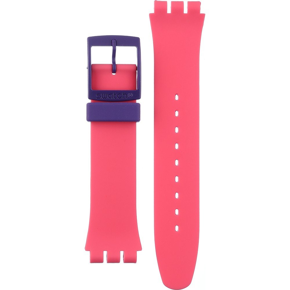 Swatch Plastic - Originals Large (41mm) SUO/SO29/SO32 ASO29P102 SO29P102 Berry harmonious Horlogeband