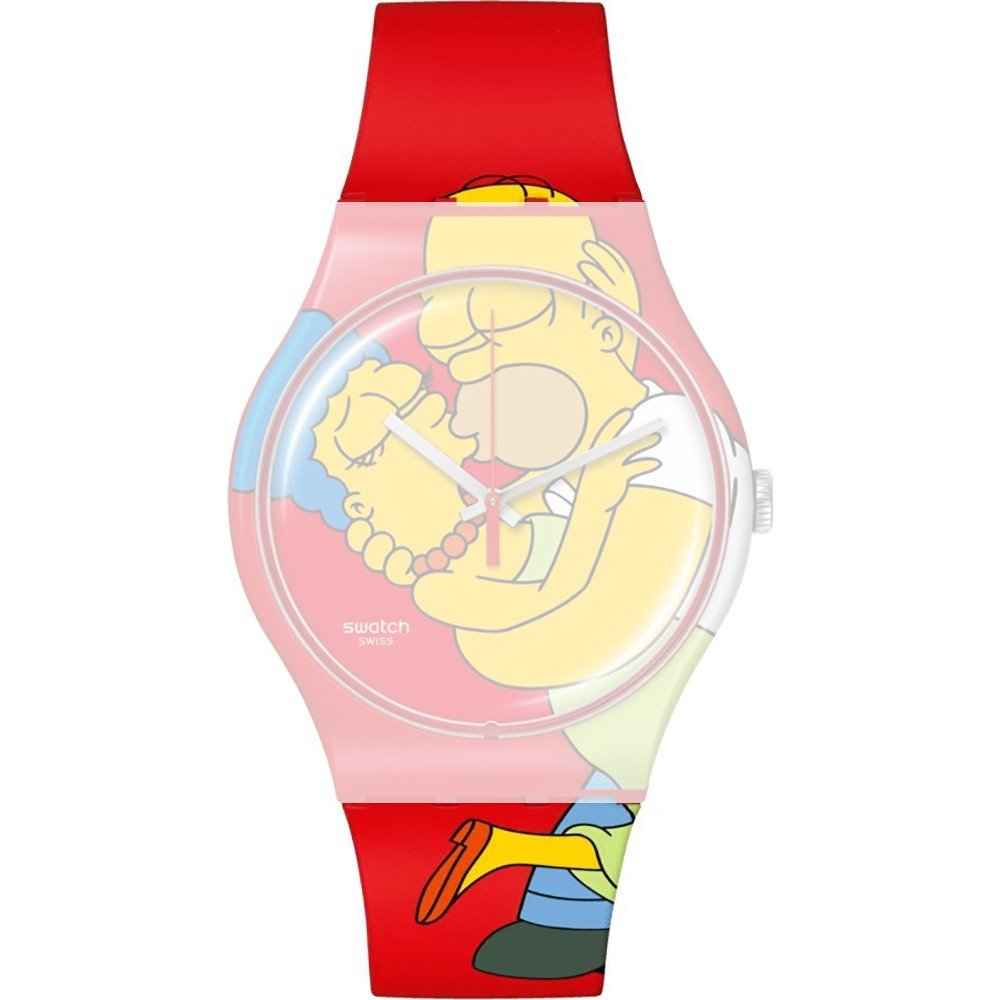 Swatch ASO29Z120 SO29Z120 Sweet Embrace Horlogeband