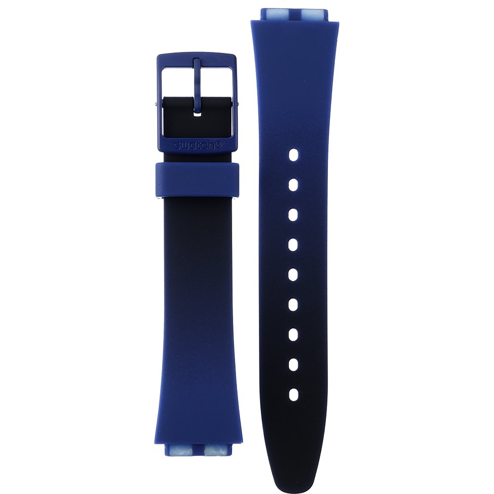 Swatch Plastic - What If - Square - SO34 ASO34N700 SO34N700 Squarely Blacklight Horlogeband