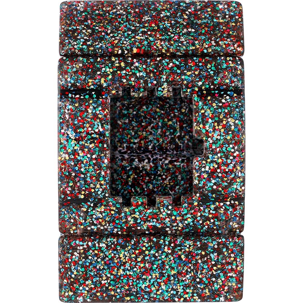 Swatch Plastic - Square SUB 18mm ASUBM124B SUBM124B Carnavalesco Small Horlogeband