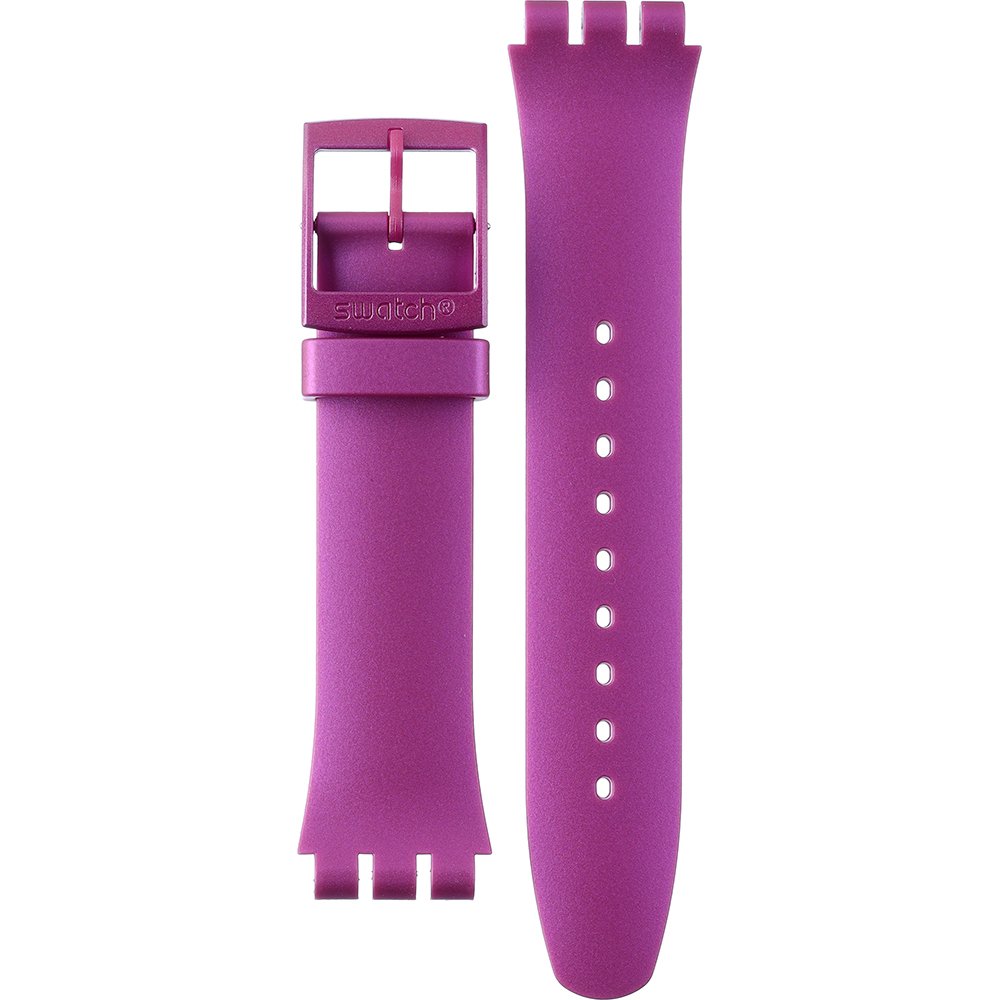 Swatch Plastic - Originals Large (41mm) SUO/SO29/SO32 ASUOM115 SUOM115 Shimmer Purple Horlogeband