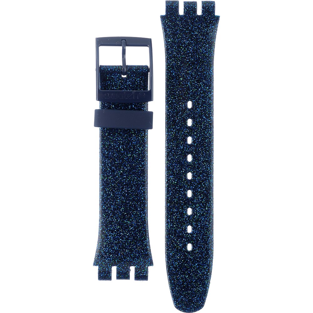 Swatch Plastic - Originals Large (41mm) SUO/SO29/SO32 ASUON401 SUON401 Glitterspace Horlogeband