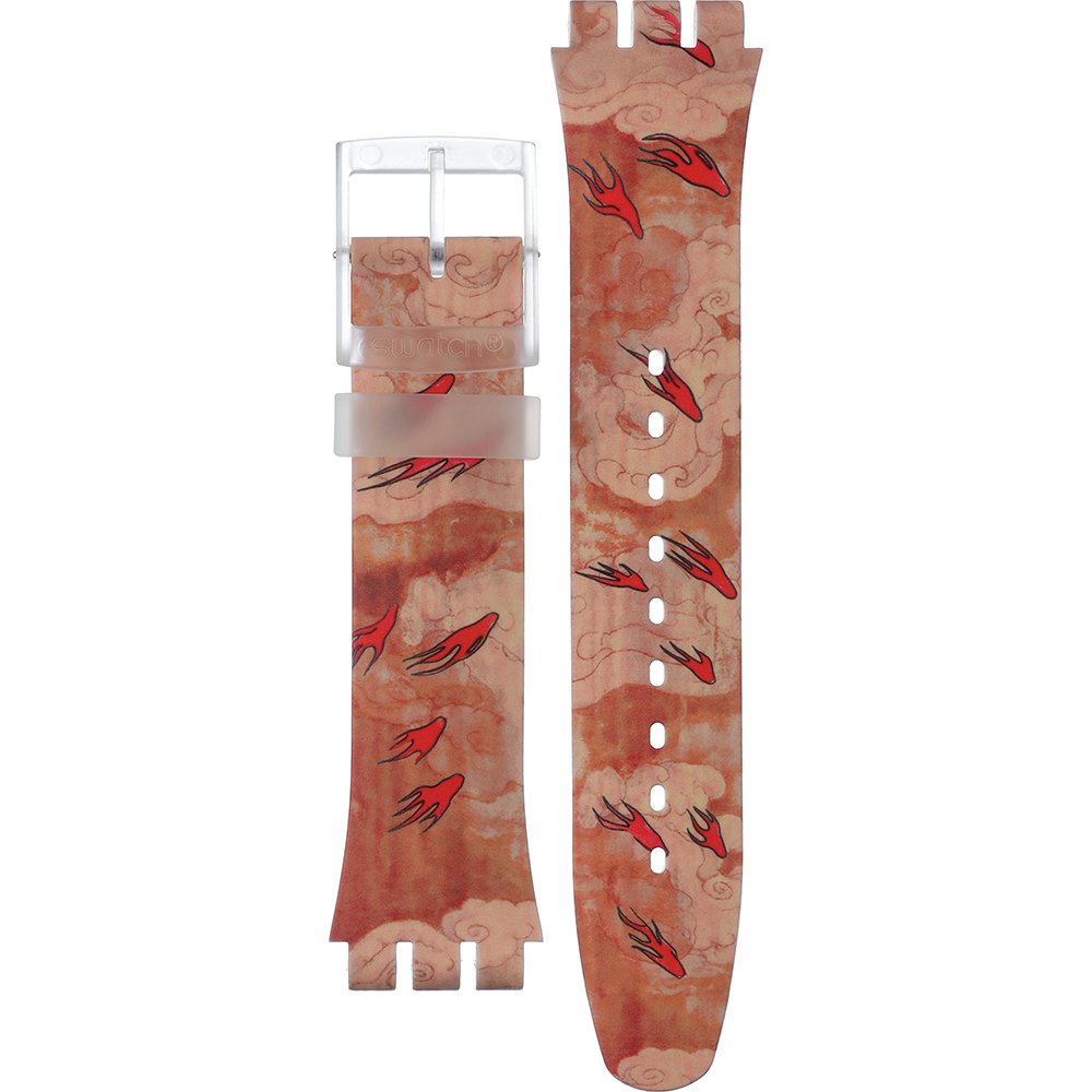 Swatch Plastic - Originals Large (41mm) SUO/SO29/SO32 ASUOZ369 SUOZ369 Riding the clouds Horlogeband