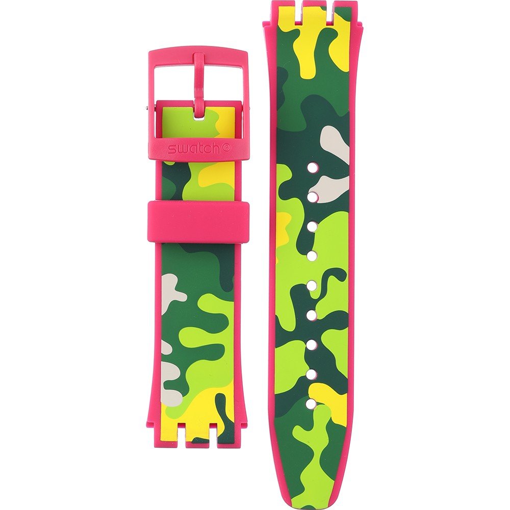 Swatch Plastic - Scuba Libre - SUU ASUUP101 SUUP101 Capink Horlogeband