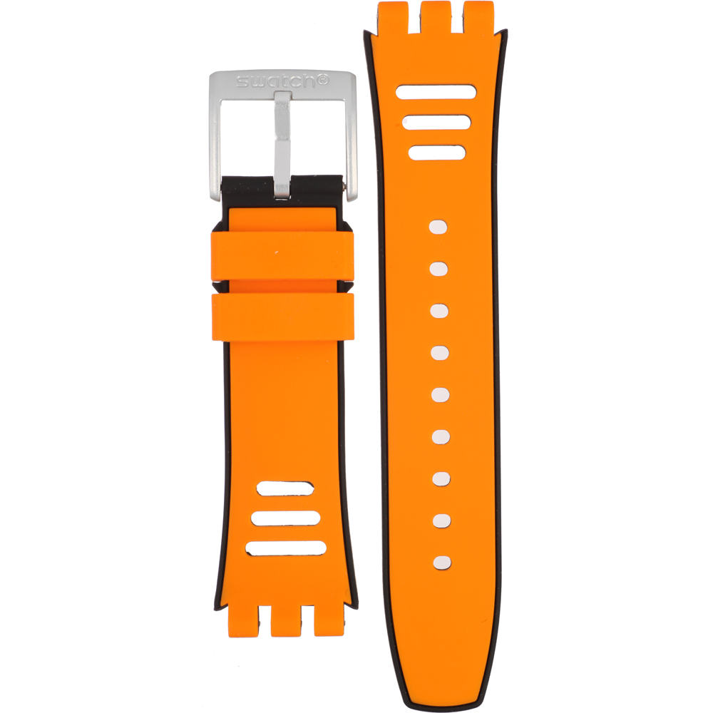 Swatch Mixed Materials - XLite Chrono - YY AYYS4010 YYS4010 Caccia Horlogeband