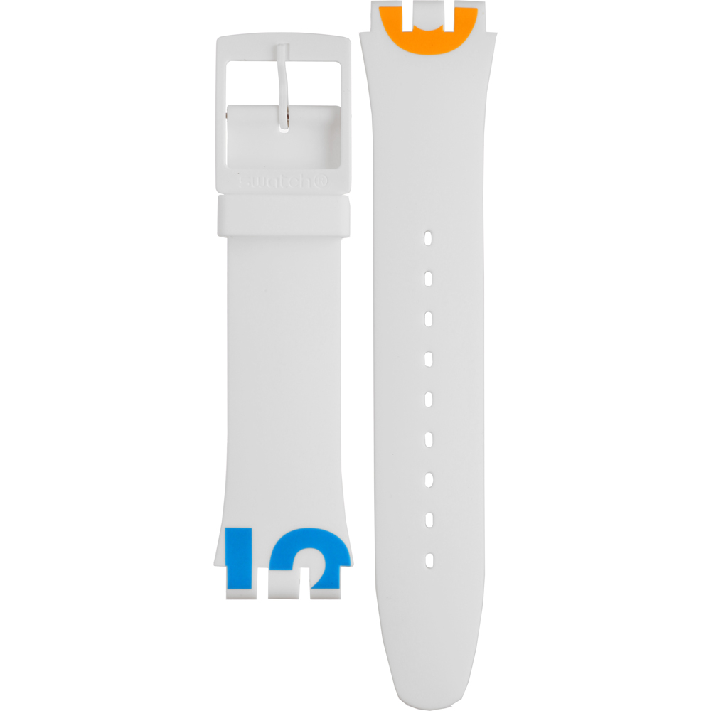 Swatch Plastic - Originals Large (41mm) SUO/SO29/SO32 ASUOW117 SUOW117 Clockwise Horlogeband