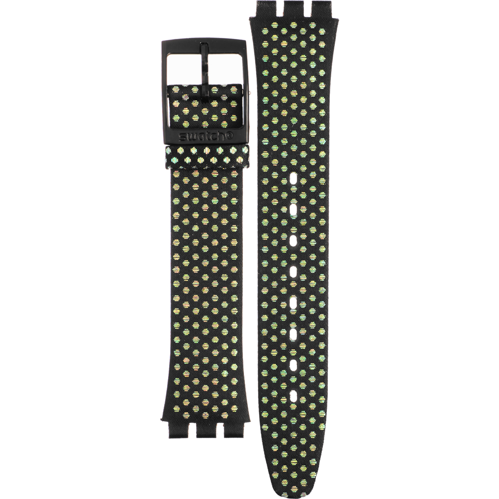 Swatch Plastic - Originals Medium (34mm) /Access/Solar/Musicall/Stop - G/SK/SL/SR/SS/SO28 AGB293 GB293 Diamond Spots Horlogeband