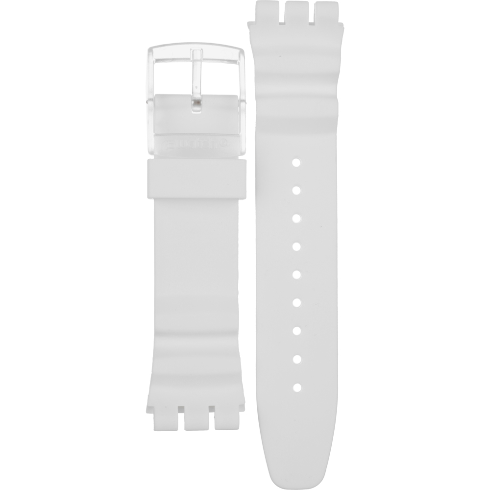 Swatch Plastic - Scuba Libre - SUU ASUUK114 SUUK114 Die Weisse band