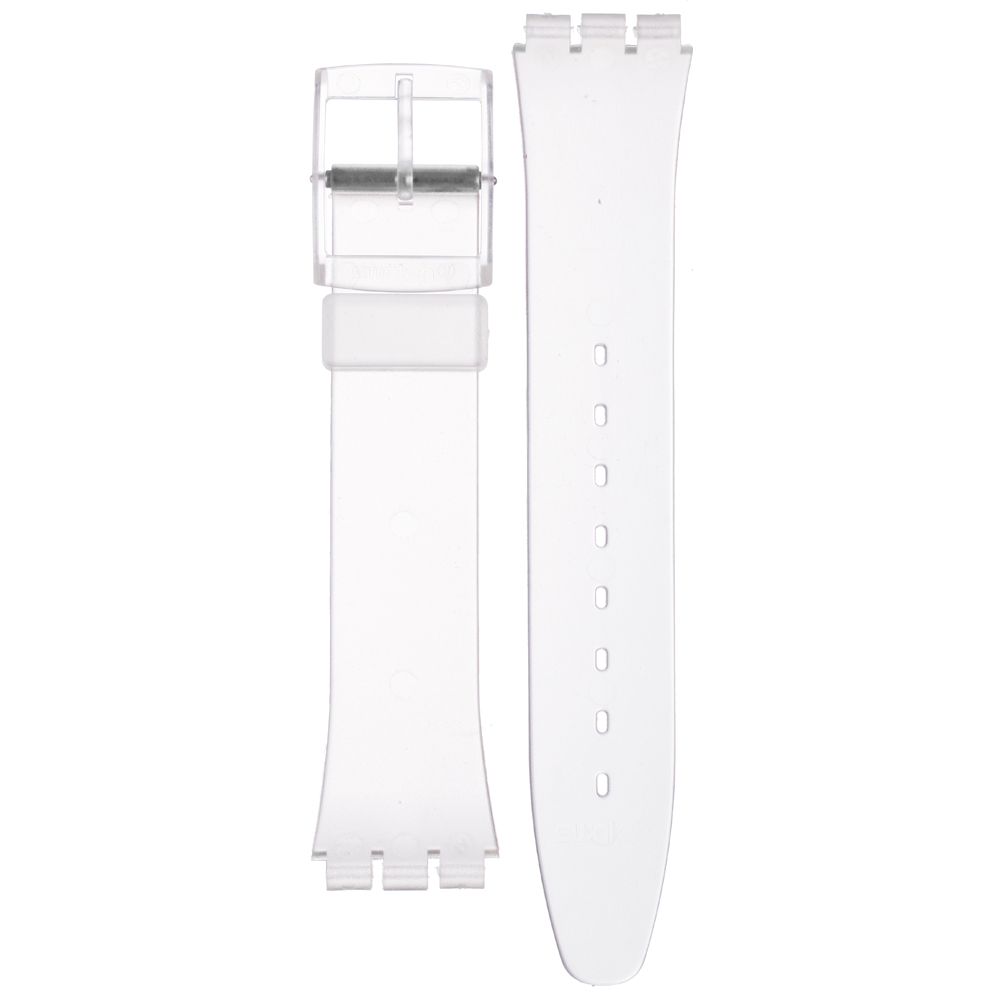 Swatch Plastic - Originals Medium (34mm) /Access/Solar/Musicall/Stop - G/SK/SL/SR/SS/SO28 AGK100 GK100 Jelly Fish 1985 Horlogeband
