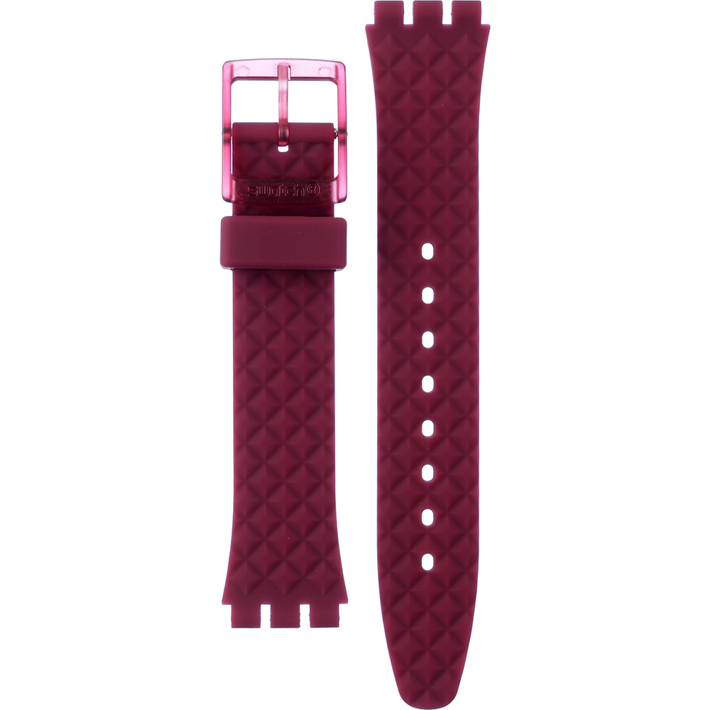 Swatch Plastic - Originals Medium (34mm) /Access/Solar/Musicall/Stop - G/SK/SL/SR/SS/SO28 AGR184 GR184 Rednel Horlogeband