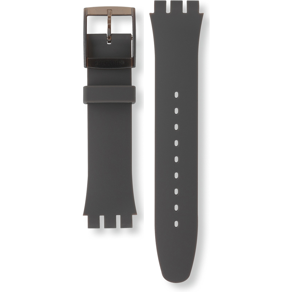 Swatch Plastic - Originals Large (41mm) SUO/SO29/SO32 ASUOC700 SUOC700 Brown Rebel Horlogeband