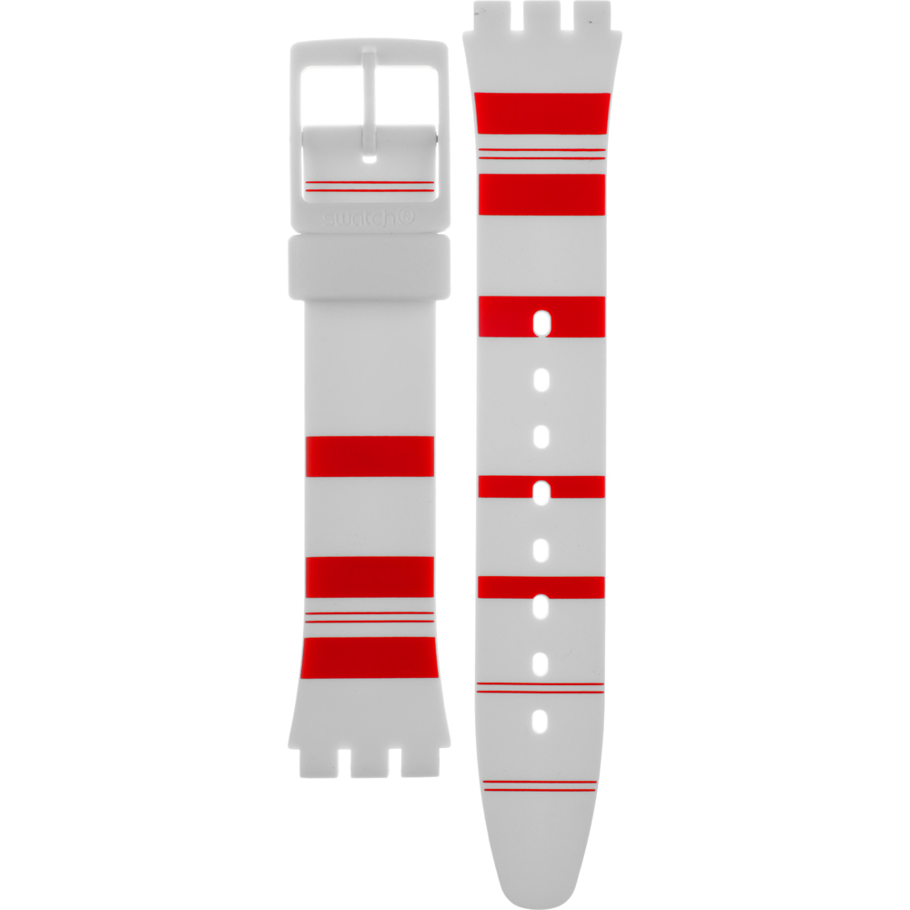 Swatch Plastic - Originals Medium (34mm) /Access/Solar/Musicall/Stop - G/SK/SL/SR/SS/SO28 AGW407 GW407 Rosalinie Horlogeband