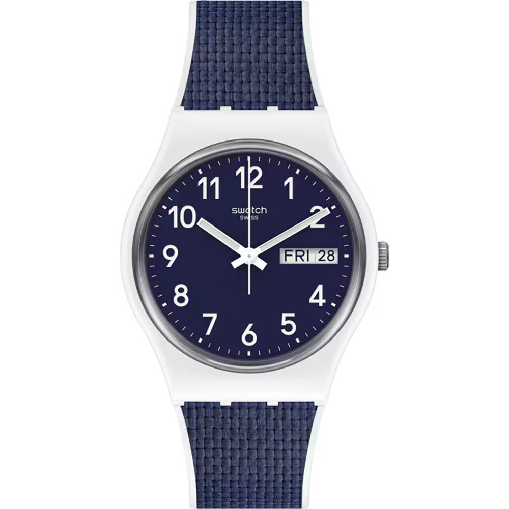 Swatch Originals Medium (34mm) GW715 Navy Light Horloge