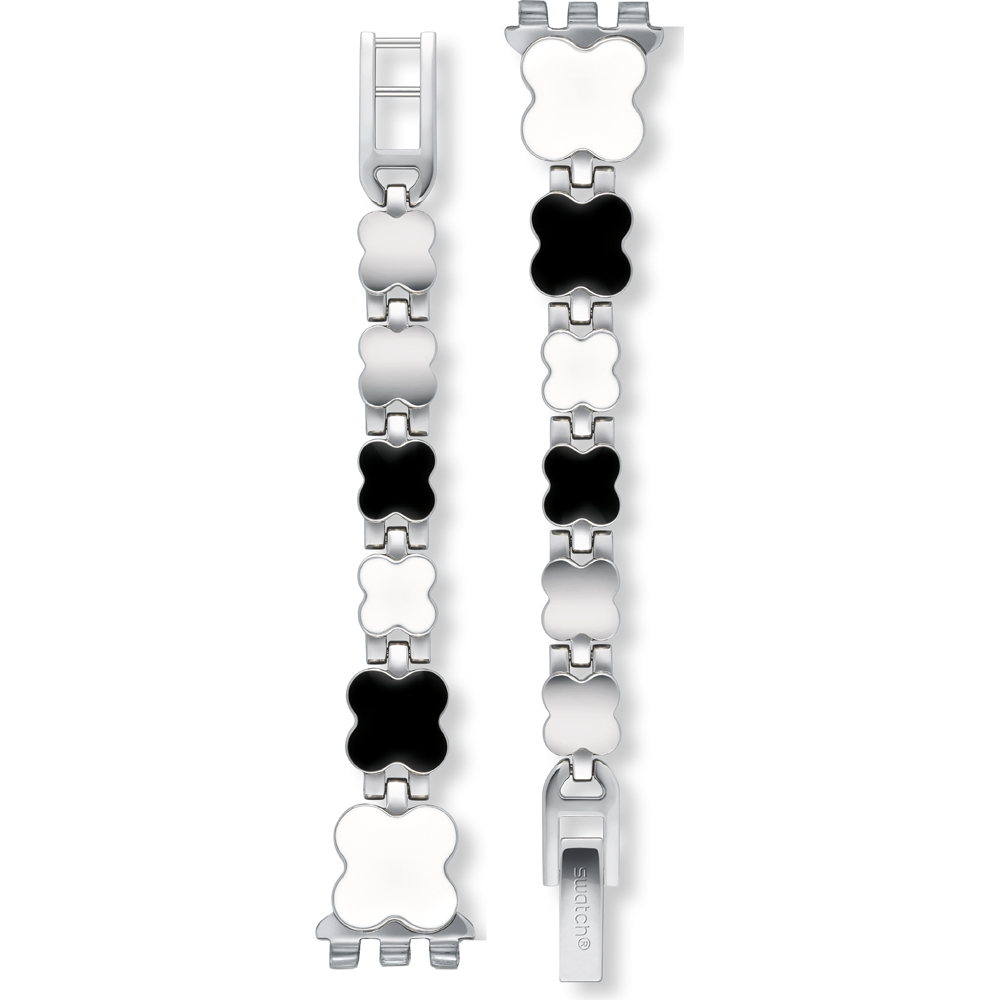Swatch Plastic - Originals Small (25mm) - L ALK367G LK367G Clovercheck Horlogeband