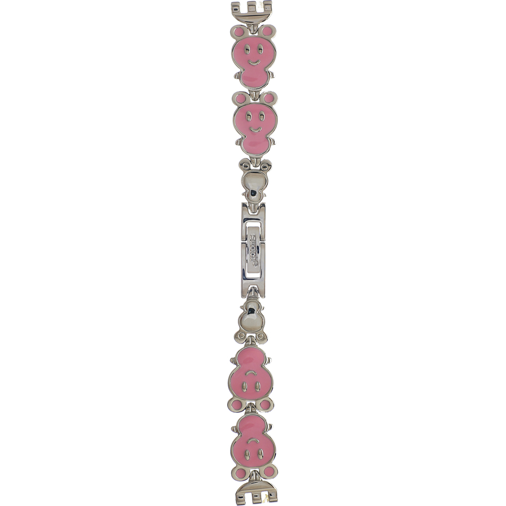 Swatch Plastic - Originals Small (25mm) - L ALM132GB LM132G Pink Dolls Medium Horlogeband