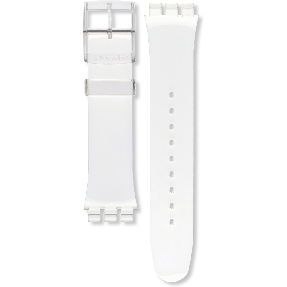 Swatch Plastic - Originals Large (41mm) SUO/SO29/SO32 ASUOK105 SUOK105 Look Through Horlogeband