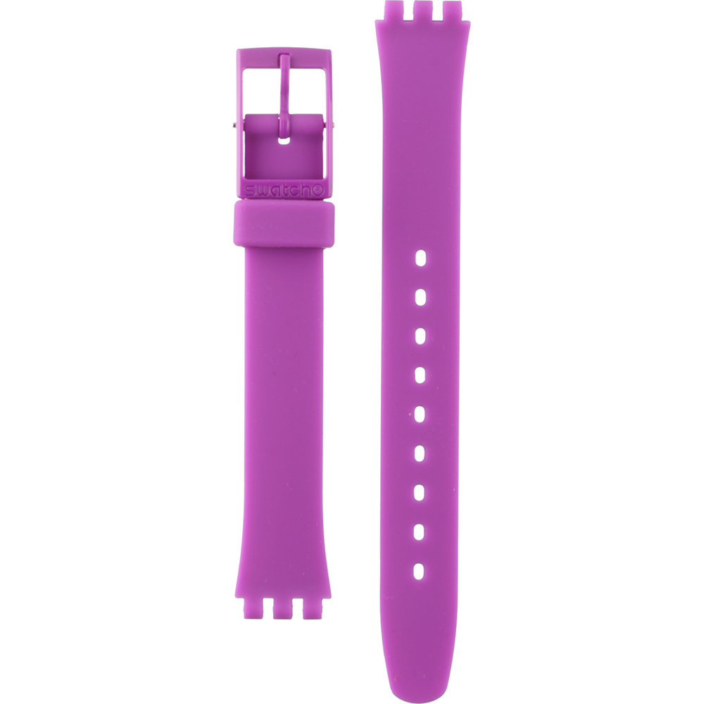Swatch Plastic - Originals Small (25mm) - L ALV115C LV115C Sweet Purple Horlogeband