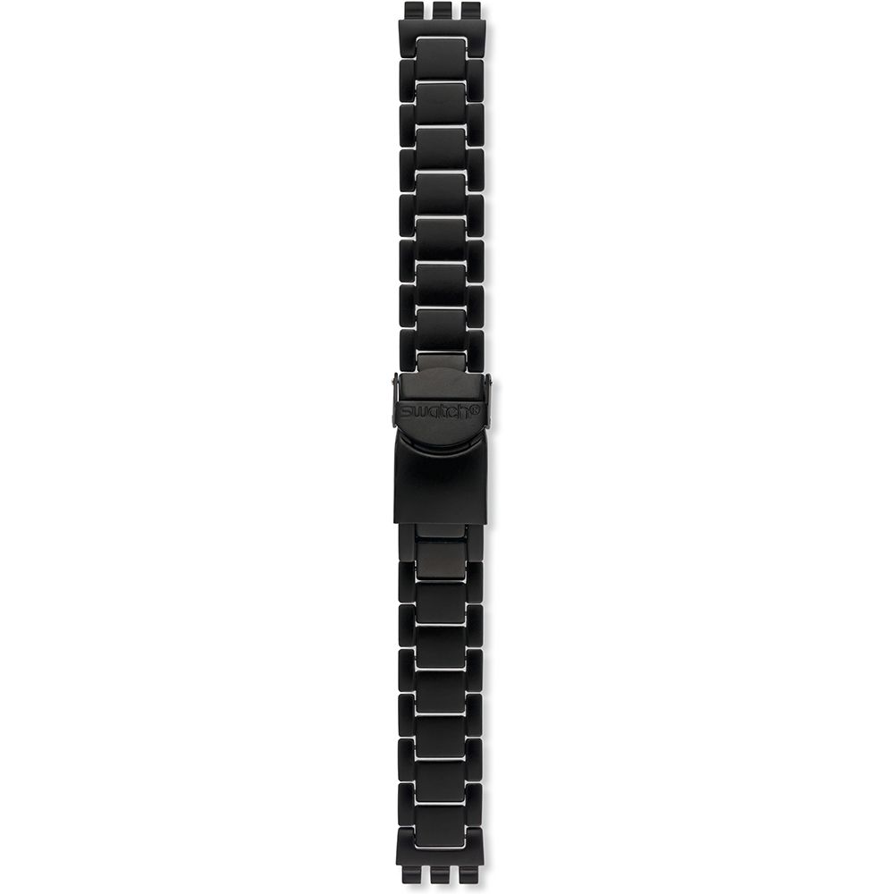 Swatch Irony - Big - YG + Scuba - YD AYGB4008AG YGB4008G Only Black Horlogeband