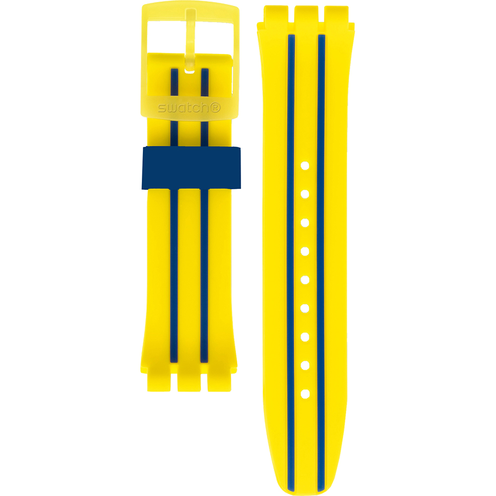 Swatch Plastic - Scuba Libre - SUU ASUUJ400 SUUJ400 Playero Horlogeband