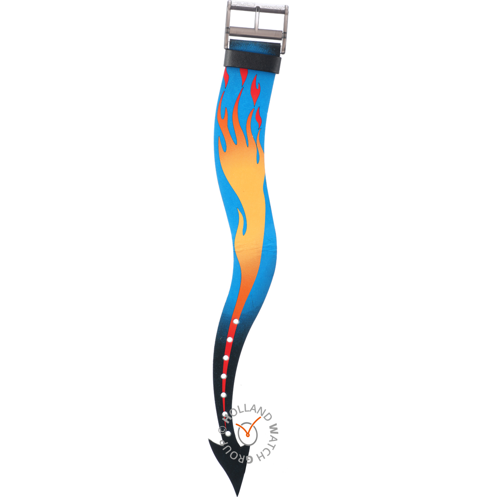 Swatch Plastic - Pop Medium - PM APMB103 PMB103 Hot Stuff Horlogeband