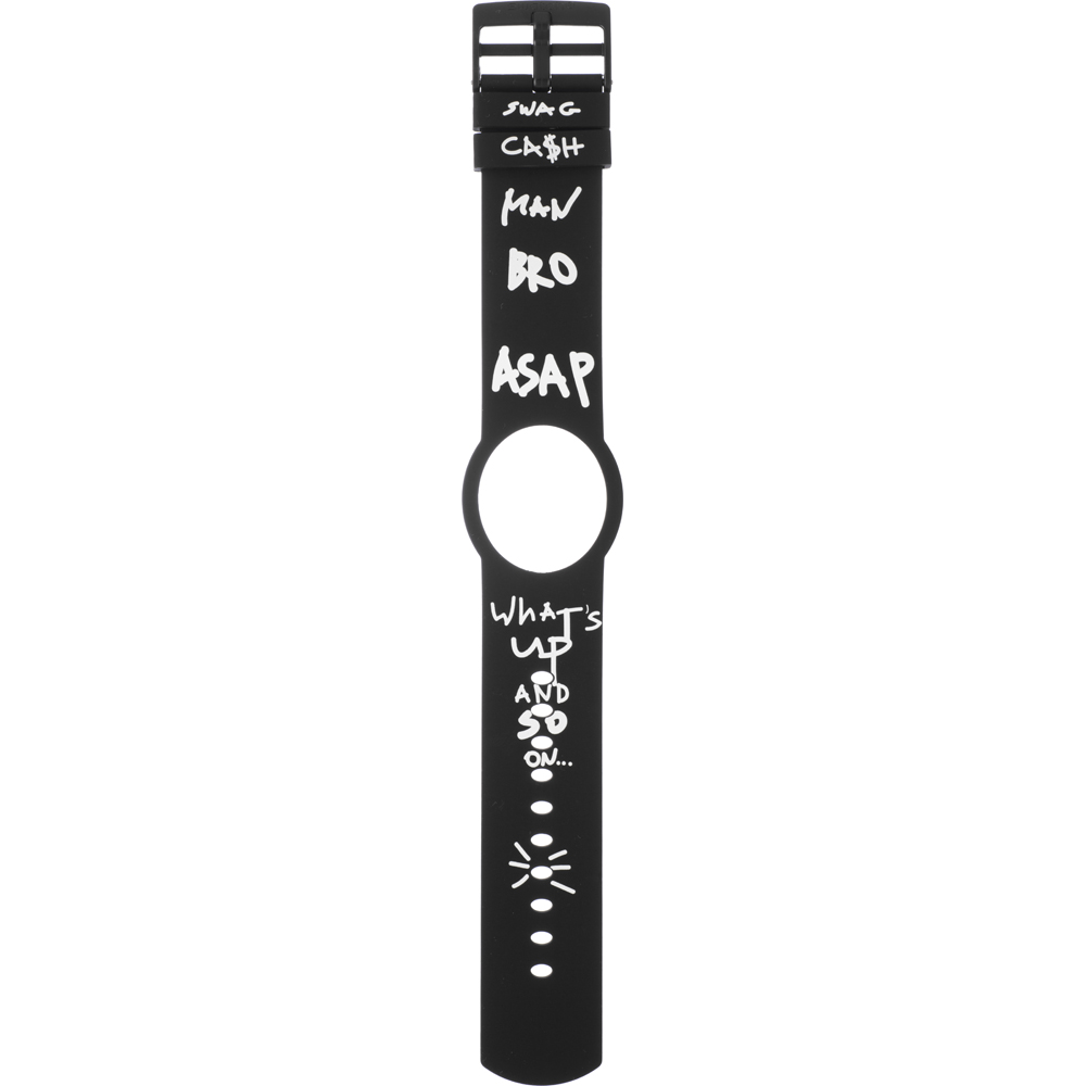 Swatch Plastic - New Pop - PN APNB102 PNB102 Me-How Horlogeband